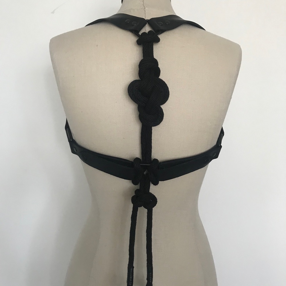 Leather & Rope Harness